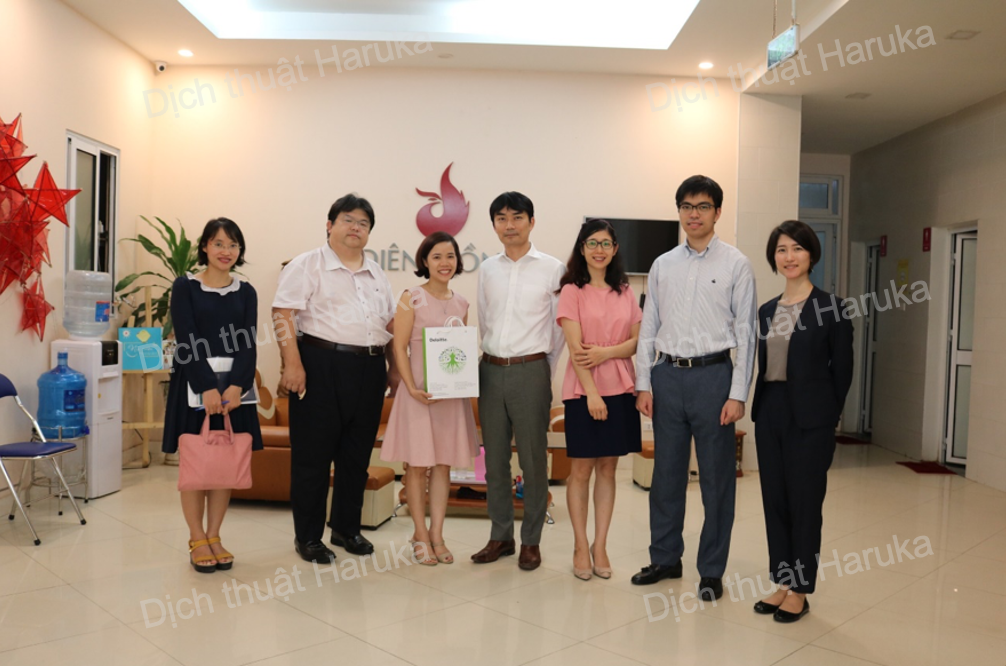 Haruka đã cung cấp phiên dịch tiếng Nhật ngành điều dưỡng tại Hà Nội